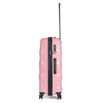 Troler Mediu Stratic M Straw - 66 cm Roz - Img 6