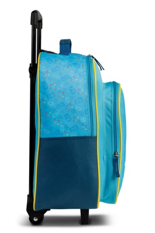 Troler pentru copii Fabrizio Peppa Pig F20680, poliester, 42 cm, turcoaz - Img 3