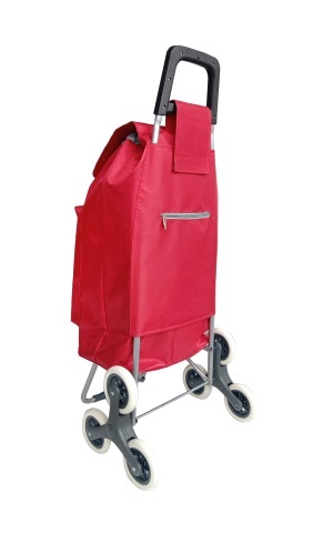 Carucior Cumparaturi Madisson SW22030, Buzunar Termoizolant, 6 Roti, Nylon, Verde Olive - Img 2