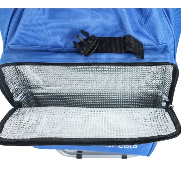 Carucior cumparaturi Madisson SW42028, 55L, 2 roti, buzunar termoizolant, albastru - Img 3