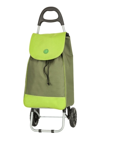 Carucior cumparaturi Madisson SW42034, 2 roti, poliester 600D, verde