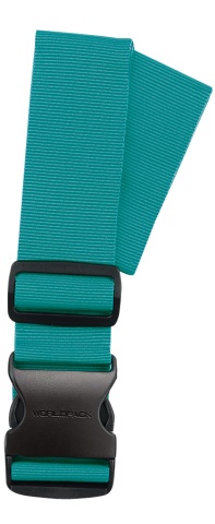 Curea de bagaj Worldpack, F00112, Turcoaz