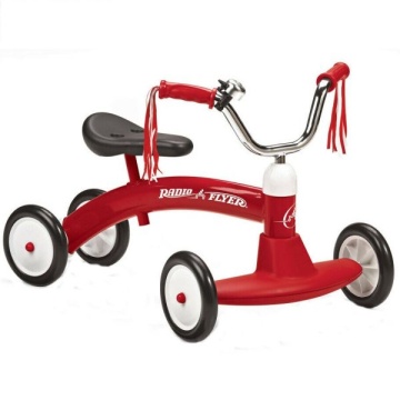 Cvadriciclu fara pedale Radio Flyer Scoot About Rosu 1-3 ani