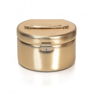 Geanta cosmetice Lamonza, 20x18x12 cm, auriu - Img 1