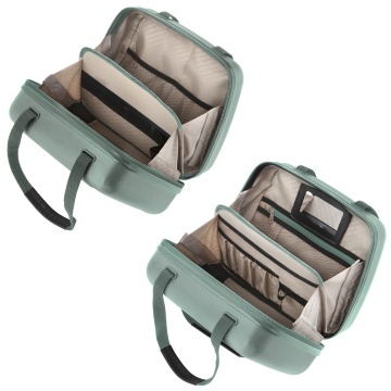 Geanta Cosmetice Policarbonat CarryOn Skyhopper 502435 Verde - Img 3