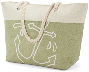 Geanta de plaja, Benzi, BZ 5644, Verde