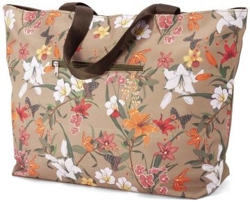 Geanta de plaja Benzi BZ 5802, 51x34x15cm, 26L, poliester, imprimeu 2