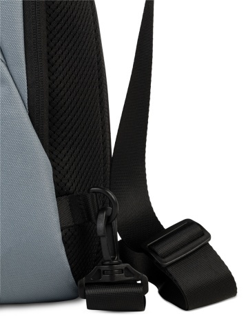 Geanta de umar Bestway Sling, 29x17x10 cm, poliester 900D, bretea reglabila, gri - Img 3