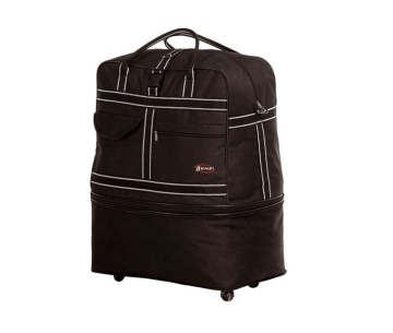 Geanta de voiaj cu role EXTENSIBILA Benzi BZ 2384 - 53W Bleumarin - Img 3