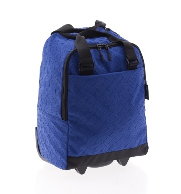 Geanta de voiaj cu role, Wizz Air/Ryanair, Nylon/Poliester, Origami, MV 24648 - 40 cm, Albastru - Img 12