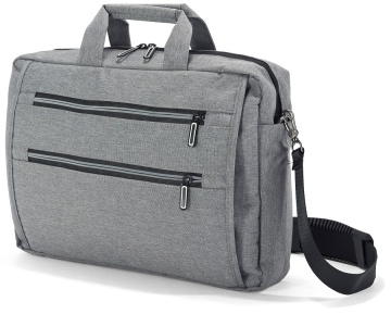 Geanta laptop 15.6", pentru Wizz Air/Ryanair, Benzi, BZ 5668, Gri