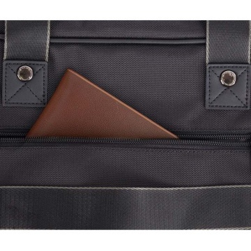 Geanta laptop/documente Wizz Air/Ryanair, Snowball, SW22111, Poliester 1680D, Negru - Img 5