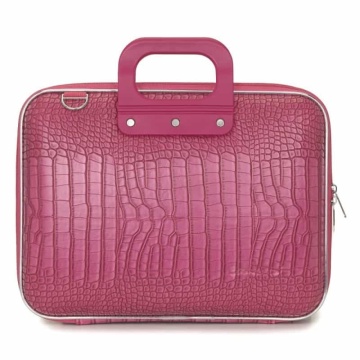 Geanta lux business laptop 13" Cocco Bombata-Roz