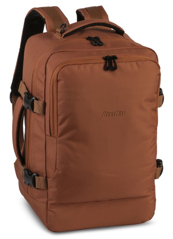 Rucsac avion 40x25x20 cm, bagaj de mână Wizz Air/Ryanair, 20 L, Bestway cabin pro small, F40328, caramiziu - Img 6