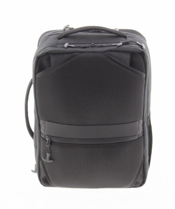 Rucsac avion 40x30x20/25 cm extensibil Vogart Defender, bagaj de mână Wizz Air/Ryanair, poliester, 24/30L, negru - Img 7
