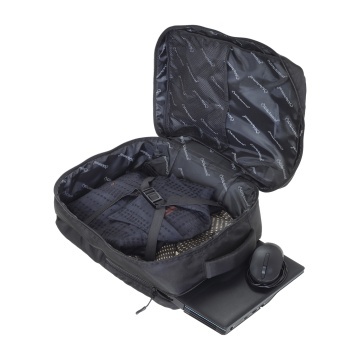 Rucsac Avion 40x30x20 cm Wizz Air/Ryanair, Poliester, 22 L, Diplomat, UnderSeat Cabin, Negru - Img 3