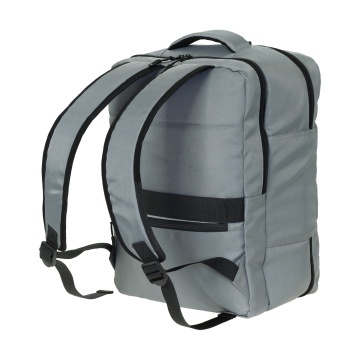 Rucsac Avion 40x30x20 cm Wizz Air/Ryanair, Poliester, 22 L, Diplomat, UnderSeat Cabin, Gri - Img 8