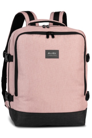 Rucsac Avion 40x30x20 cm Wizz Air/Ryanair, Poliester, 24 L, Bestway Cabin Pro, Rose