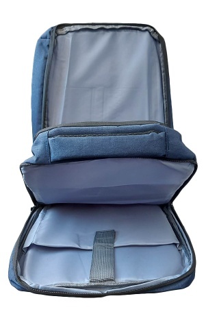 Rucsac Casual, Compartiment Laptop 15", Benzi, BZ 5678, Bleumarin - Img 2