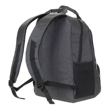 Rucsac casual Diplomat Boston BF 29, 44x30x20 cm, 20L, canvas, gri - Img 2