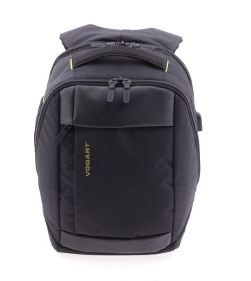 Rucsac casual Vogart Boston, pentruWizz Air/Ryanair, comp. laptop 14", port USB, MV 23926, negru - Img 6