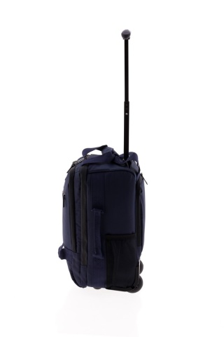 Rucsac cu role 40x25x20 cm, Wizz Air/Ryanair, PVC impermeabil, Gladiator Polar, MG 3958, 14", Bleumarin - Img 7
