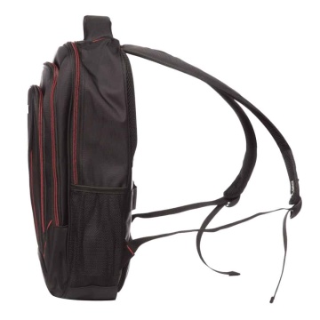 Rucsac laptop 15" Lamonza Toledo 42x31x13 cm, 800 gr, negru / rosu - Img 4