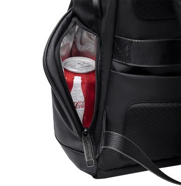 Rucsac laptop 17" Snowball SW22102, poliester impermeabil, buzunar termoizolant, negru - Img 14