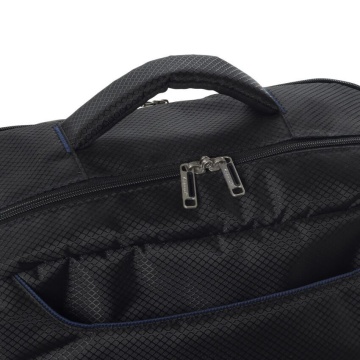 Rucsac mare de călătorie Diplomat, 55x40x20 cm, 40 L, poliester impermeabil, 17 inch, ZC111, negru - Img 4