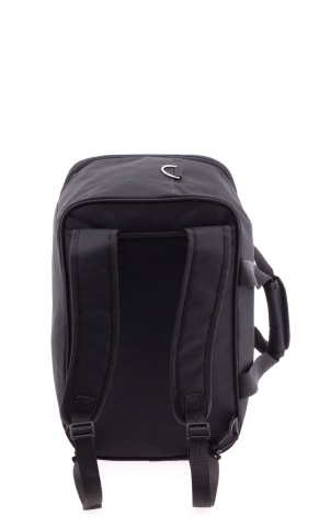 Rucsac tip geanta 40x25x20 cm, bagaj cabina Wizz Air si Ryanair, Gladiator Arctic MG 3728, Negru - Img 4