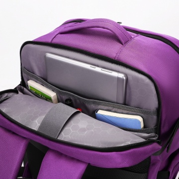 Set Troler de cabină Aventor + Rucsac Avion 40x30x20 cm, roșu/mov - Img 22