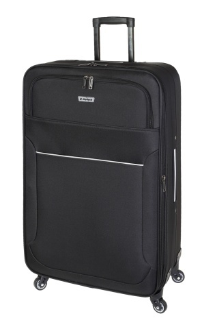 Set trolere extensibile Diplomat ZC 3004, poliester, 4 roti, 3 piese, negru - Img 6