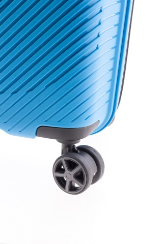 Set Trolere Extensibile Gladiator Vincent, Polipropilenă, Cifru TSA, 3 Piese, Albastru - Img 4