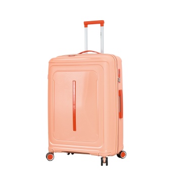 Set trolere extensibile Lee Cooper LC33403, 100%polipropilena, 1 bagaj de cabina si 2 de cala, cifru, 4 roti 360°, rose - Img 5