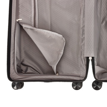 Set trolere Madisson SW42103, polipropilena, cifru, 4 roti duble, 3 piese, negru - Img 4