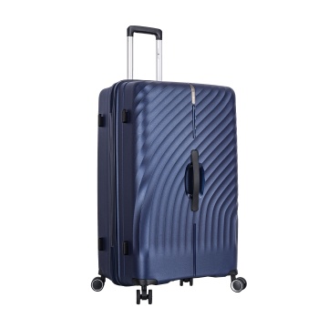 Set trolere Snowball SW47203, polipropilena, fermoar antifurt, cifru TSA, 4 roti duble, 3 piese, bleumarin - Img 6