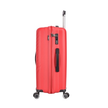 Set trolere Snowball SW47203, polipropilena, fermoar antifurt, cifru TSA, 4 roti duble, 3 piese, rosu - Img 22