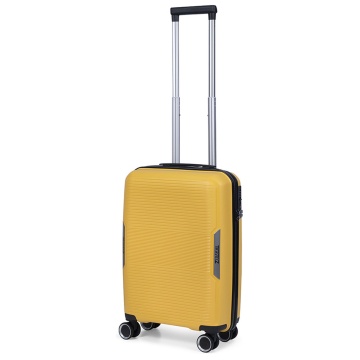 Set trolere TravelZ Swinger, polipropilena, cifru TSA, 4 roti duble, 3 piese, galben - Img 8