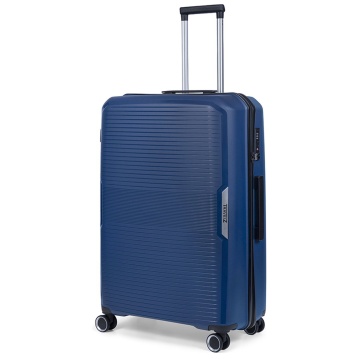 Set trolere TravelZ Swinger, polipropilena, cifru TSA, 4 roti duble, 3 piese, albastru - Img 3