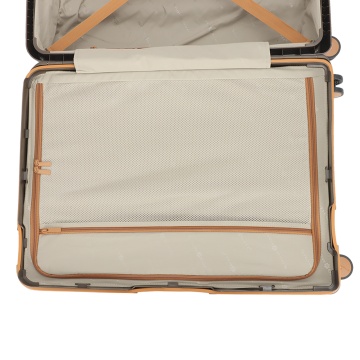 Troler Cabină 55x38x21 cm Snowball, 100% Polipropilenă, Închidere Clapetă, SW57203, Maro - Img 7
