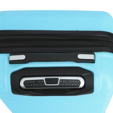 Troler Cabină Extensibil 55x37x21 cm Madisson, ABS, Cifru, 4 Roți, SW43303, Albastru Deschis - Img 10