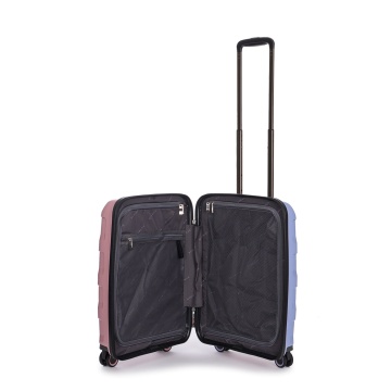 Troler Cabina Extensibil Stratic S Straw Plus - 55 cm Roz/Albastru - Img 2