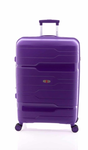 Troler cabina Gladiator Boxing MG 3810, roti cu suspensie, extensibil, polipropilena, 55 cm, mov - Img 1