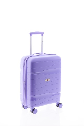 Troler cabina Gladiator Boxing MG 3810, roti cu suspensie, extensibil, polipropilena, 55 cm, mov deschis - Img 6