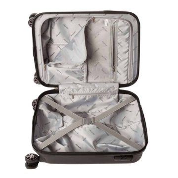Troler cabina Lamonza Civic, 55x36x22 cm, 2.45 kg, negru - Img 2