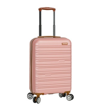 Troler cabina Madisson SW33803, ABS, cifru, 4 roti duble, 55 cm, rose - Img 4