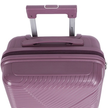 Troler cabina Madisson SW42103, polipropilena, cifru, 4 roti duble, 55 cm, mov - Img 14
