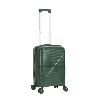 Troler cabina Madisson SW42103, polipropilena, cifru, 4 roti duble, 55 cm, verde inchis - Img 6