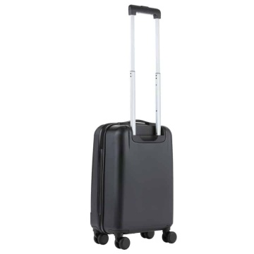 Troler Cabina, Policarbonat/ABS, 4 Roti Duble, cifru TSA, CarryOn Skyhopper, 55 cm, Negru - Img 3