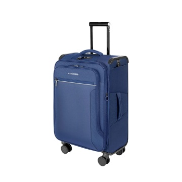 Troler Cabina Poliester Impermeabil Verage Toledo, Lanterna, Captuseala Antibacteriana, Cifru TSA, 56 cm, Bleumarin
